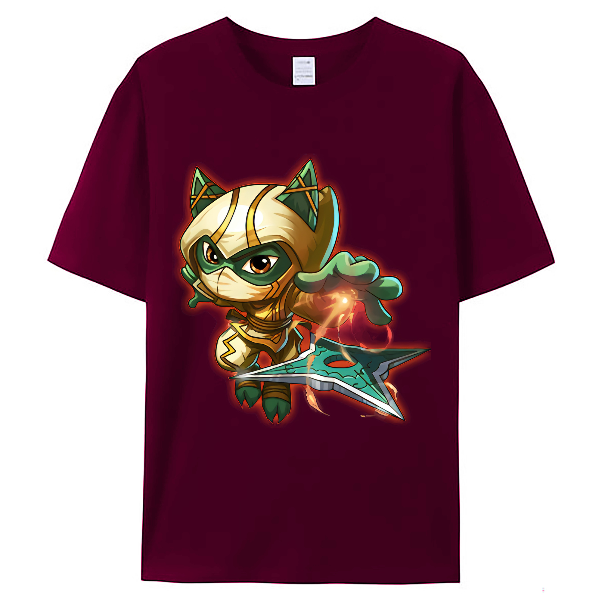 （画像用） リーグ・オブ・レジェンド League of Legends LOL レディースカジュアルプリントTシャツ（綿100％）